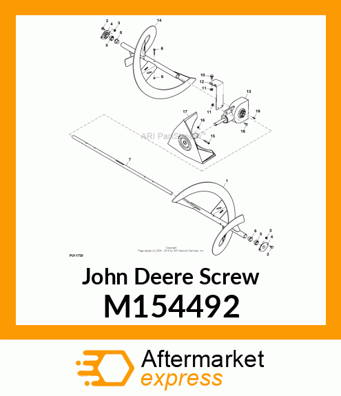 SCREW M154492