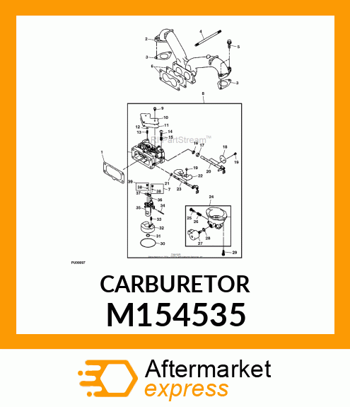 CARBURETOR M154535