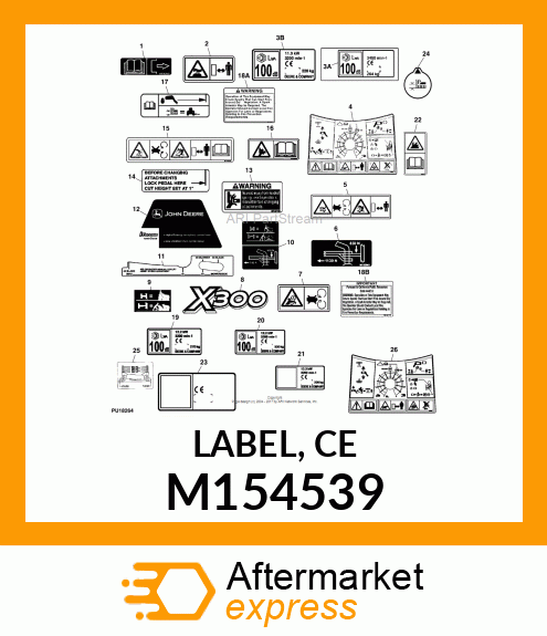 LABEL, CE M154539