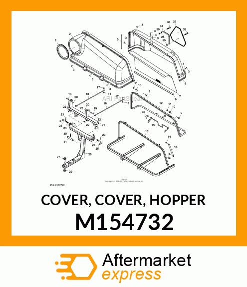 COVER, COVER, HOPPER M154732