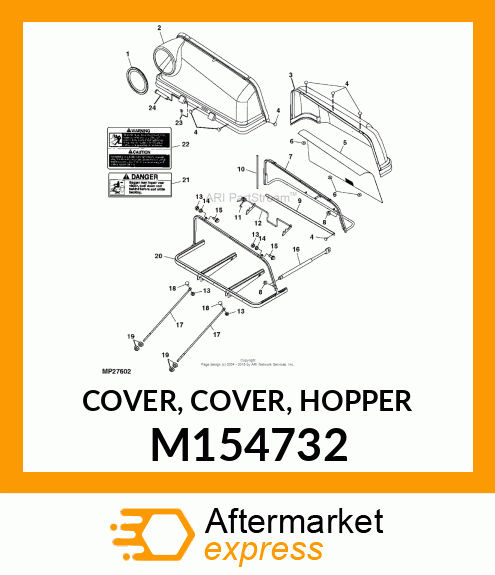 COVER, COVER, HOPPER M154732