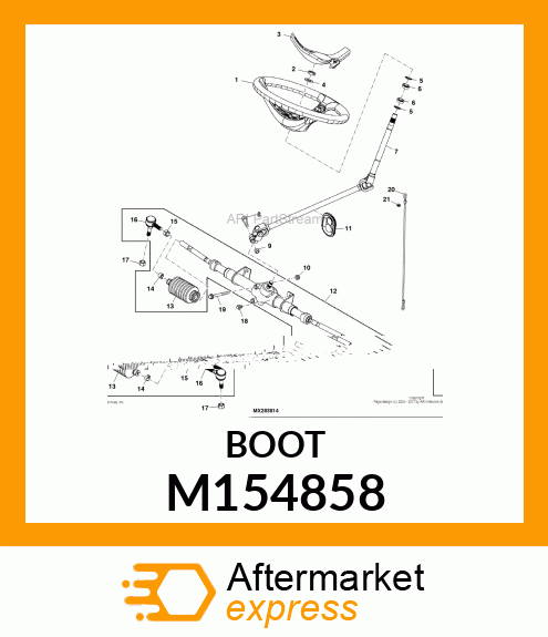 BOOT, RIGHT M154858