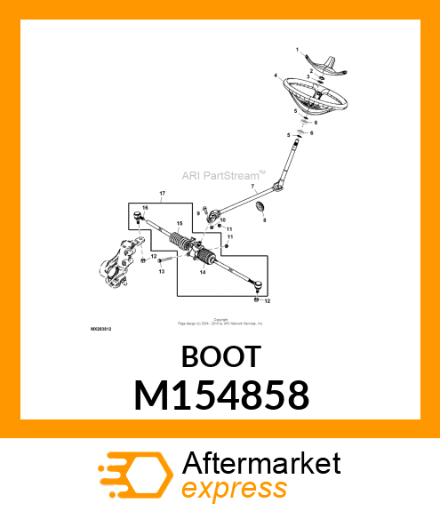 BOOT, RIGHT M154858