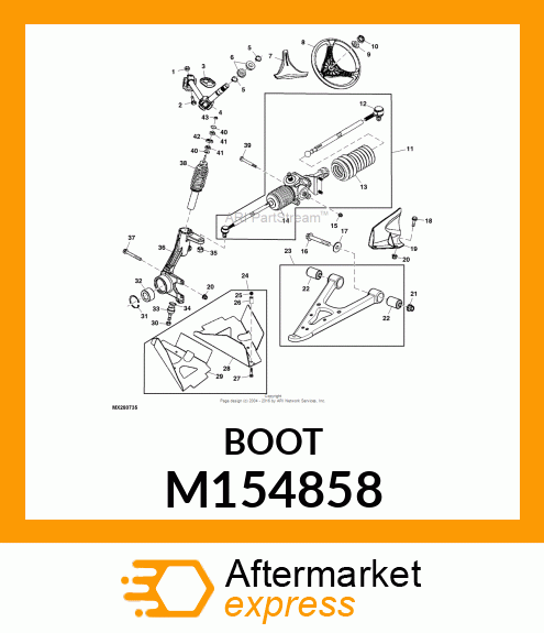 BOOT, RIGHT M154858