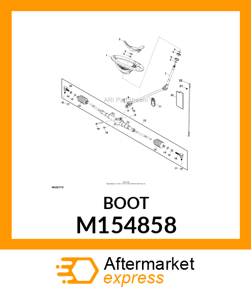 BOOT, RIGHT M154858