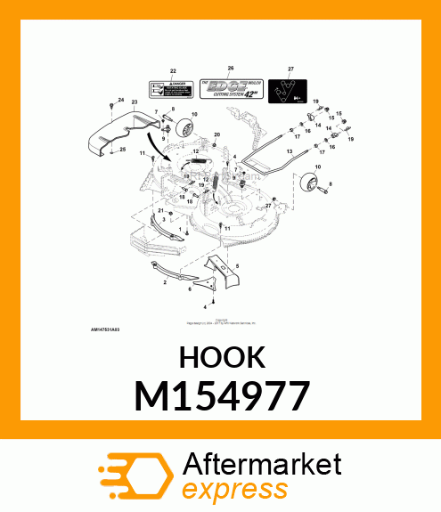 EYEBOLT, WITH COLLAR 1/4" M154977