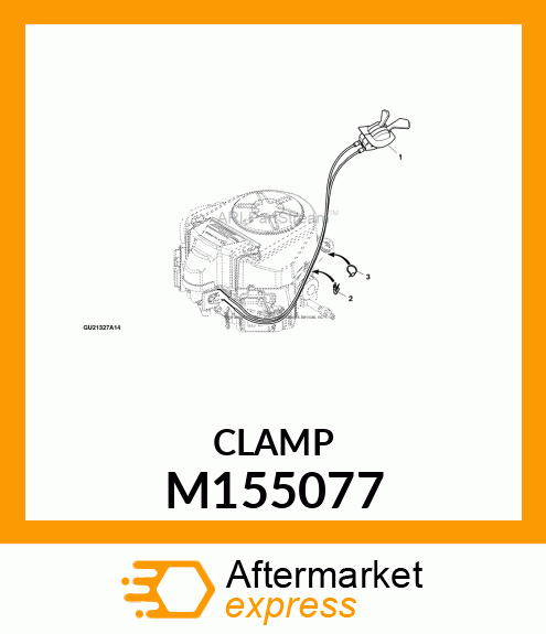 CLAMP, CLAMP, CABLE M155077