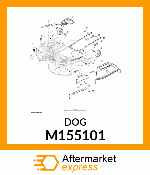 Trunnion M155101