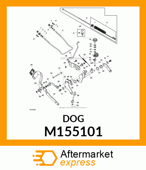 Trunnion M155101