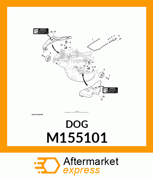 Trunnion M155101