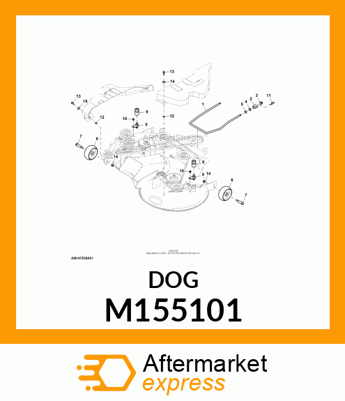 Trunnion M155101