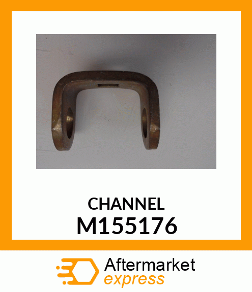 CHANNEL, BRACKET, TENSIONER M155176