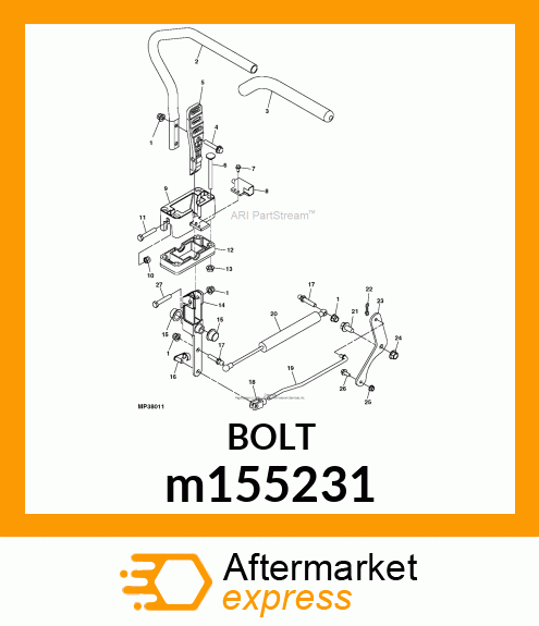 BALL STUD, STUD, BALL m155231