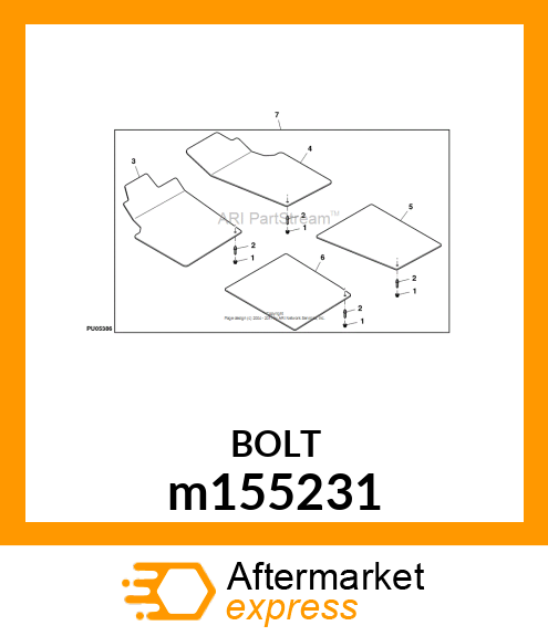 BALL STUD, STUD, BALL m155231