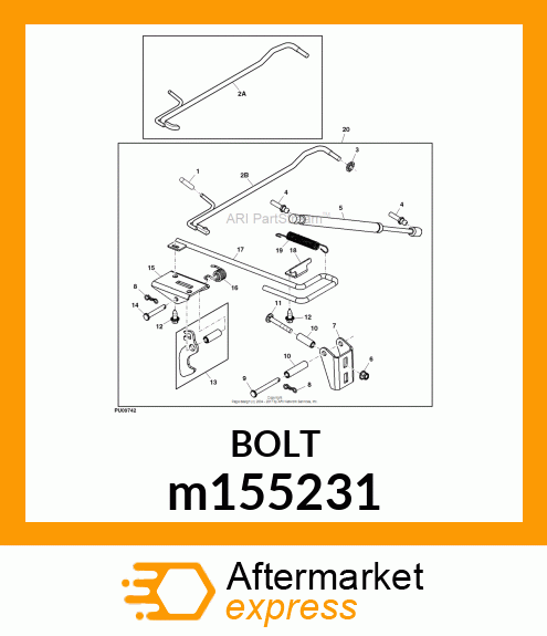 BALL STUD, STUD, BALL m155231