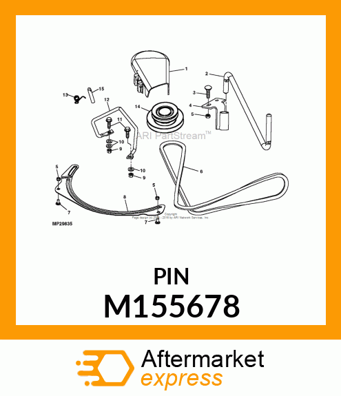 PIN, HEADED M155678