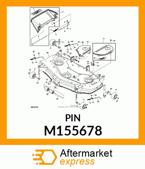 PIN, HEADED M155678