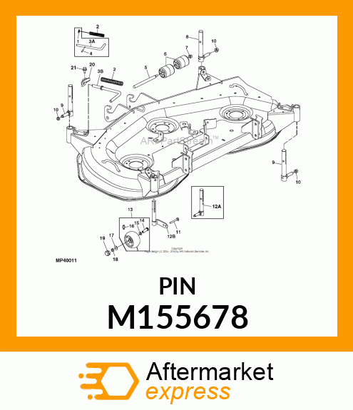 PIN, HEADED M155678