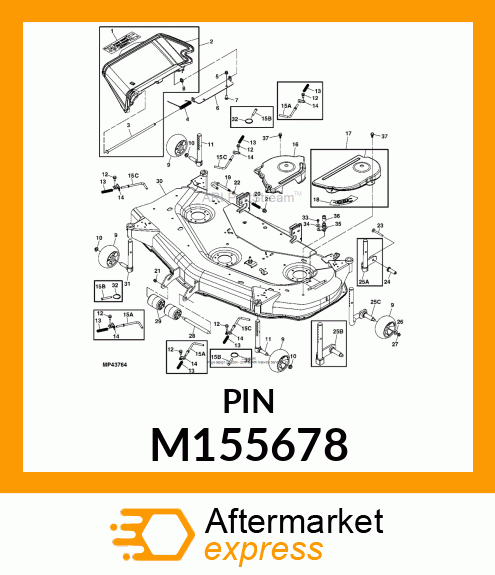 PIN, HEADED M155678