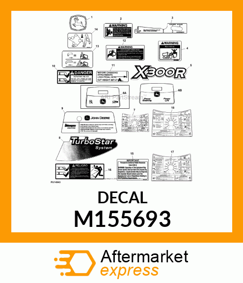 LABEL, MODEL M155693