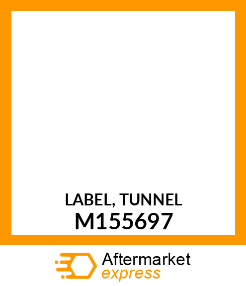 LABEL, TUNNEL M155697