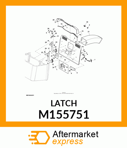 LATCH M155751