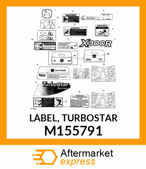 LABEL, TURBOSTAR M155791