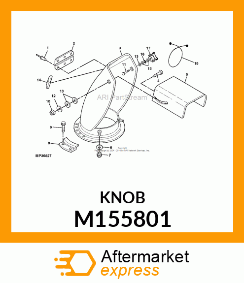 KNOB M155801