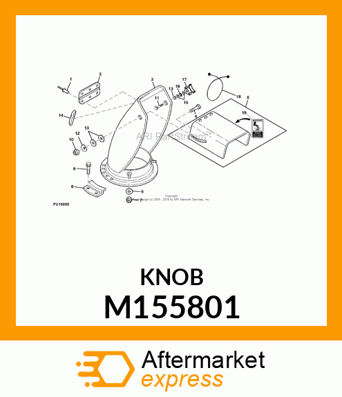 KNOB M155801