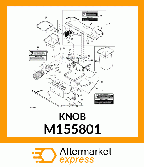 KNOB M155801