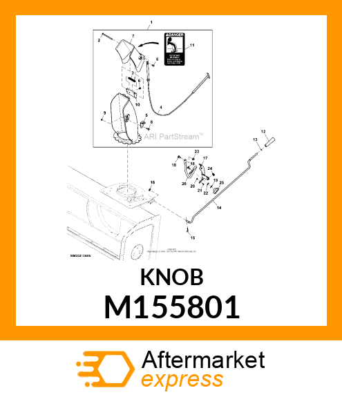 KNOB M155801