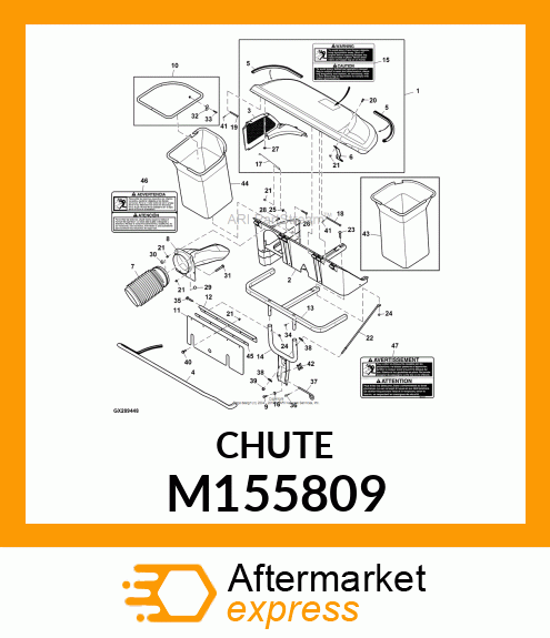 CHUTE M155809