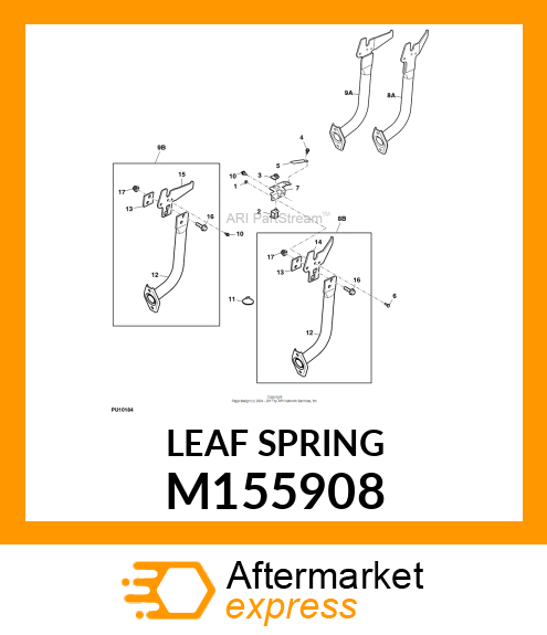 LEAF SPRING M155908