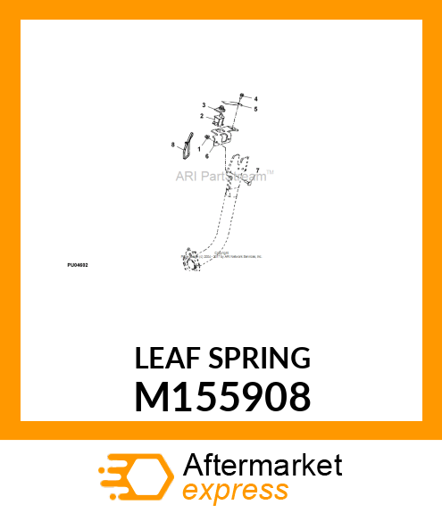 LEAF SPRING M155908