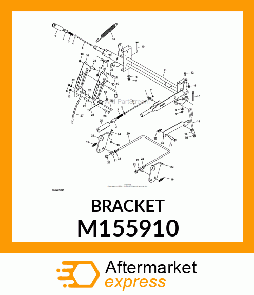 BRACKET M155910