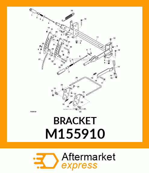 BRACKET M155910