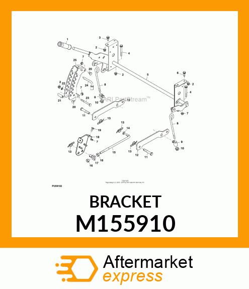 BRACKET M155910