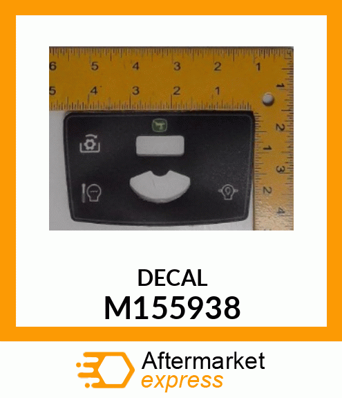 LABEL, INSTRUMENT PANEL M155938