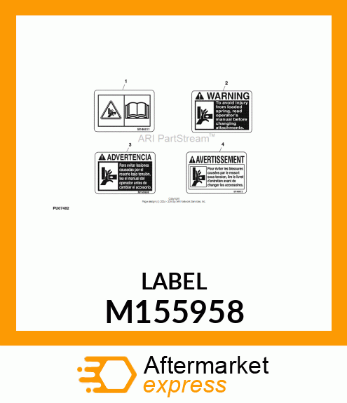 LABEL M155958