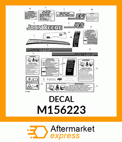 LABEL, EFI M156223