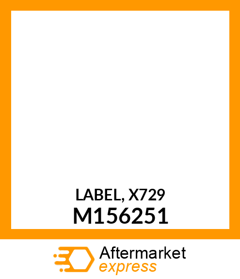 LABEL, X729 M156251