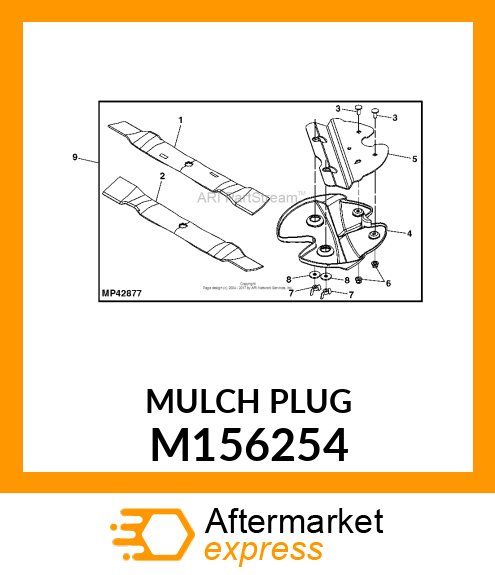 MULCH PLUG M156254