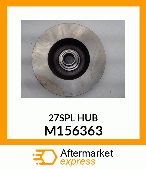 Hub - HUB, WHEEL W/BRAKE ROTOR, FRONT M156363