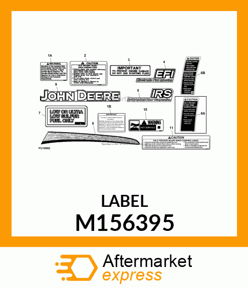 LABEL, HOOD STRIPE, LH M156395