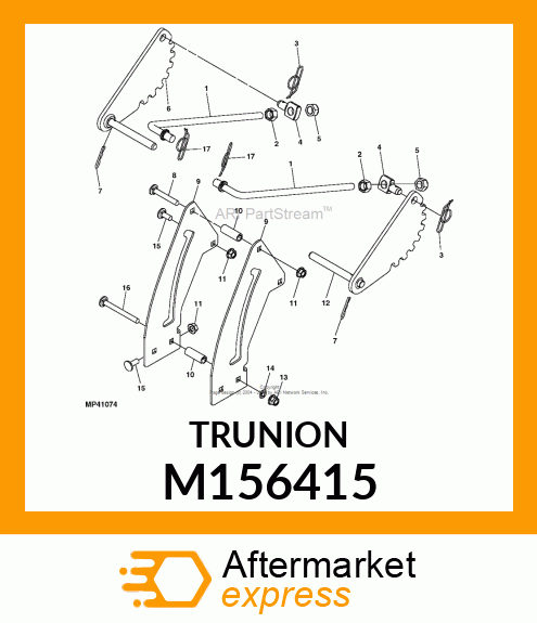 TRUNNION M156415