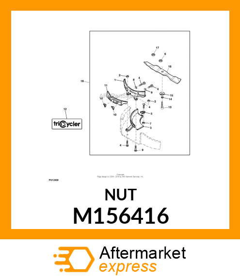 LOCK NUT M156416