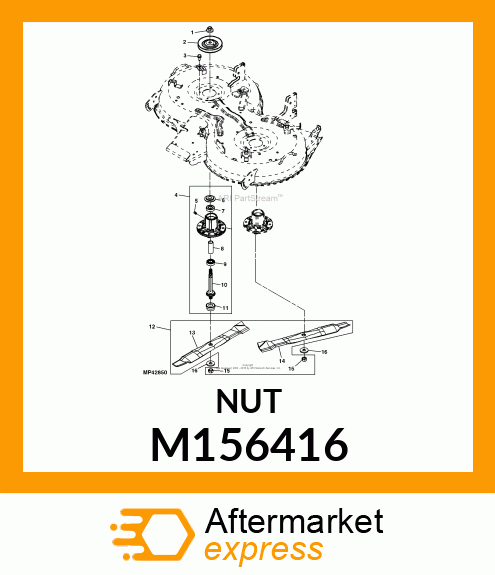 LOCK NUT M156416