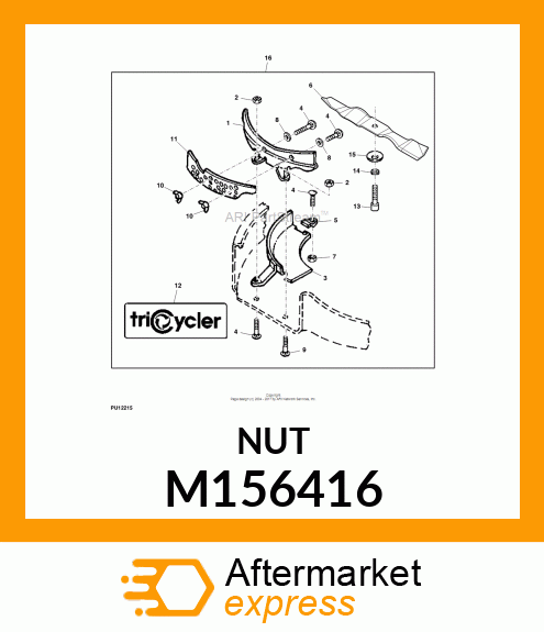 LOCK NUT M156416