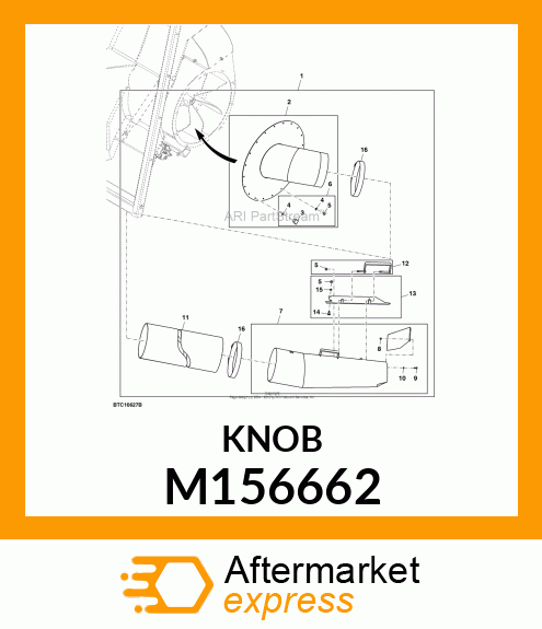 KNOB M156662