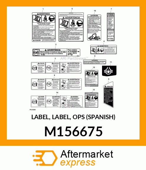 LABEL, LABEL, OPS (SPANISH) M156675